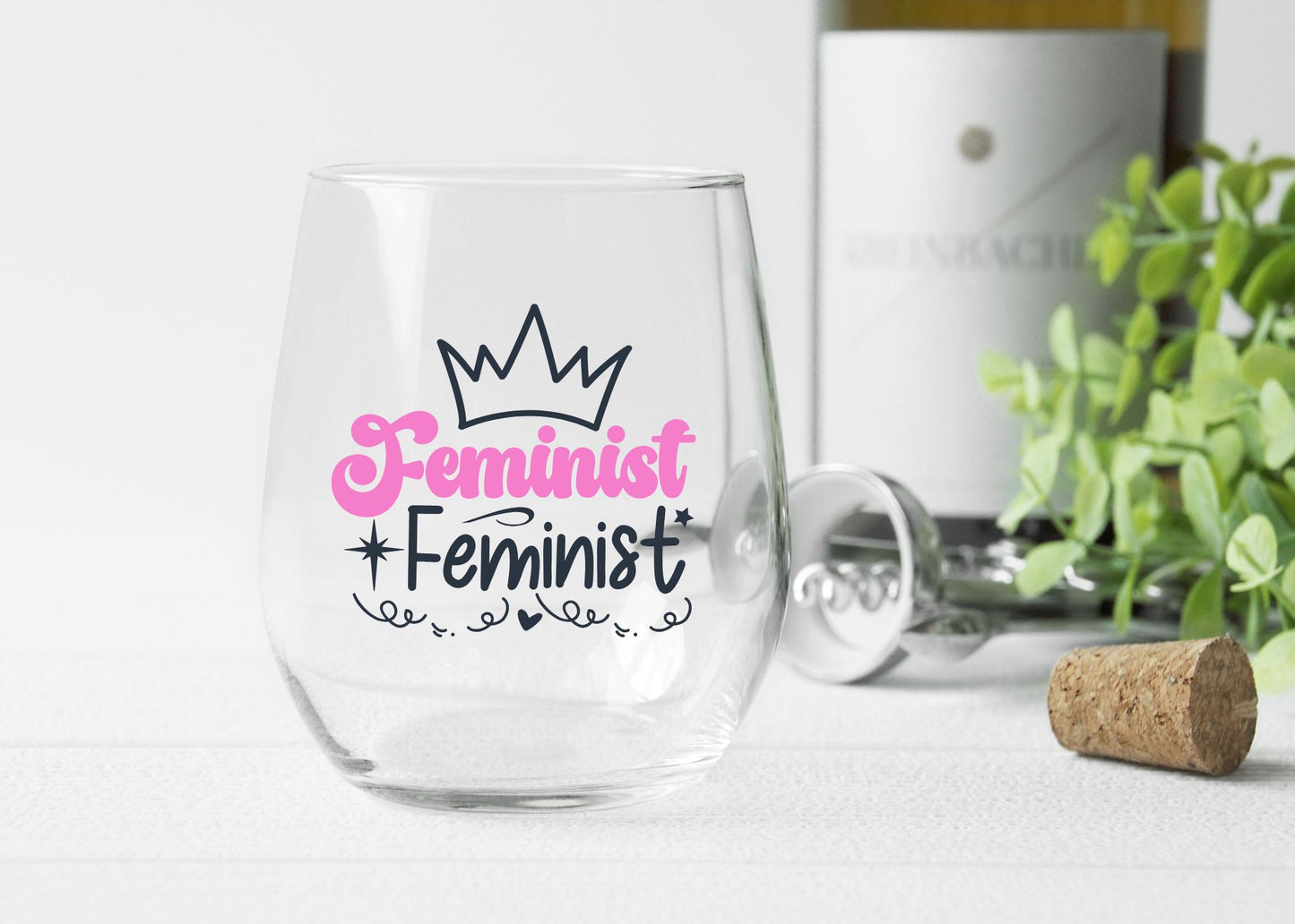 Stemless Wine Glass