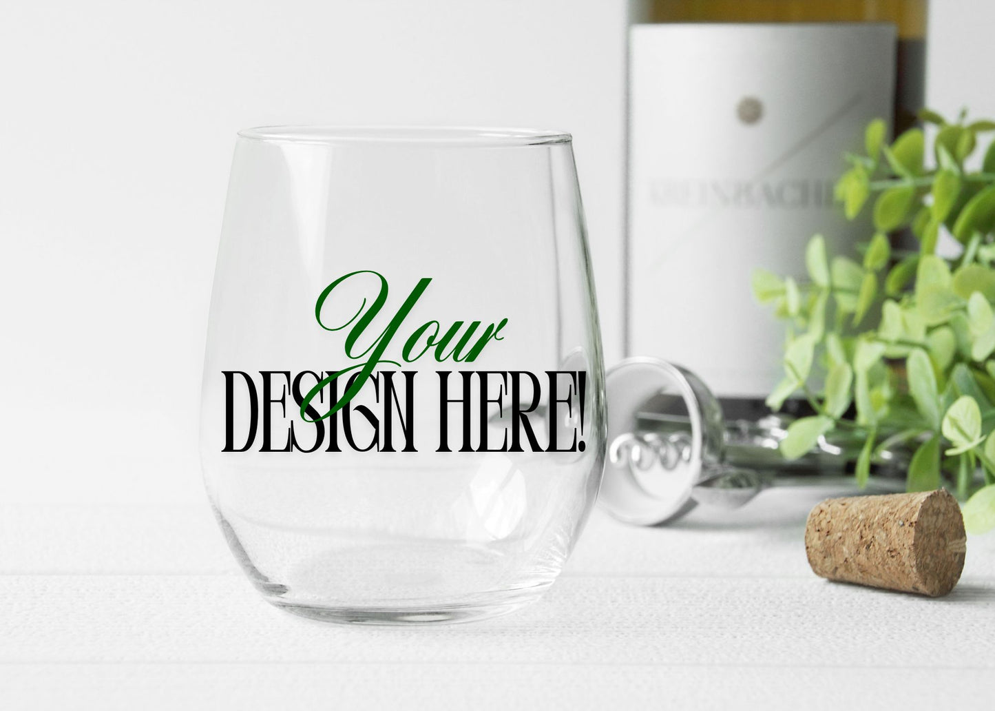 Stemless Wine Glass