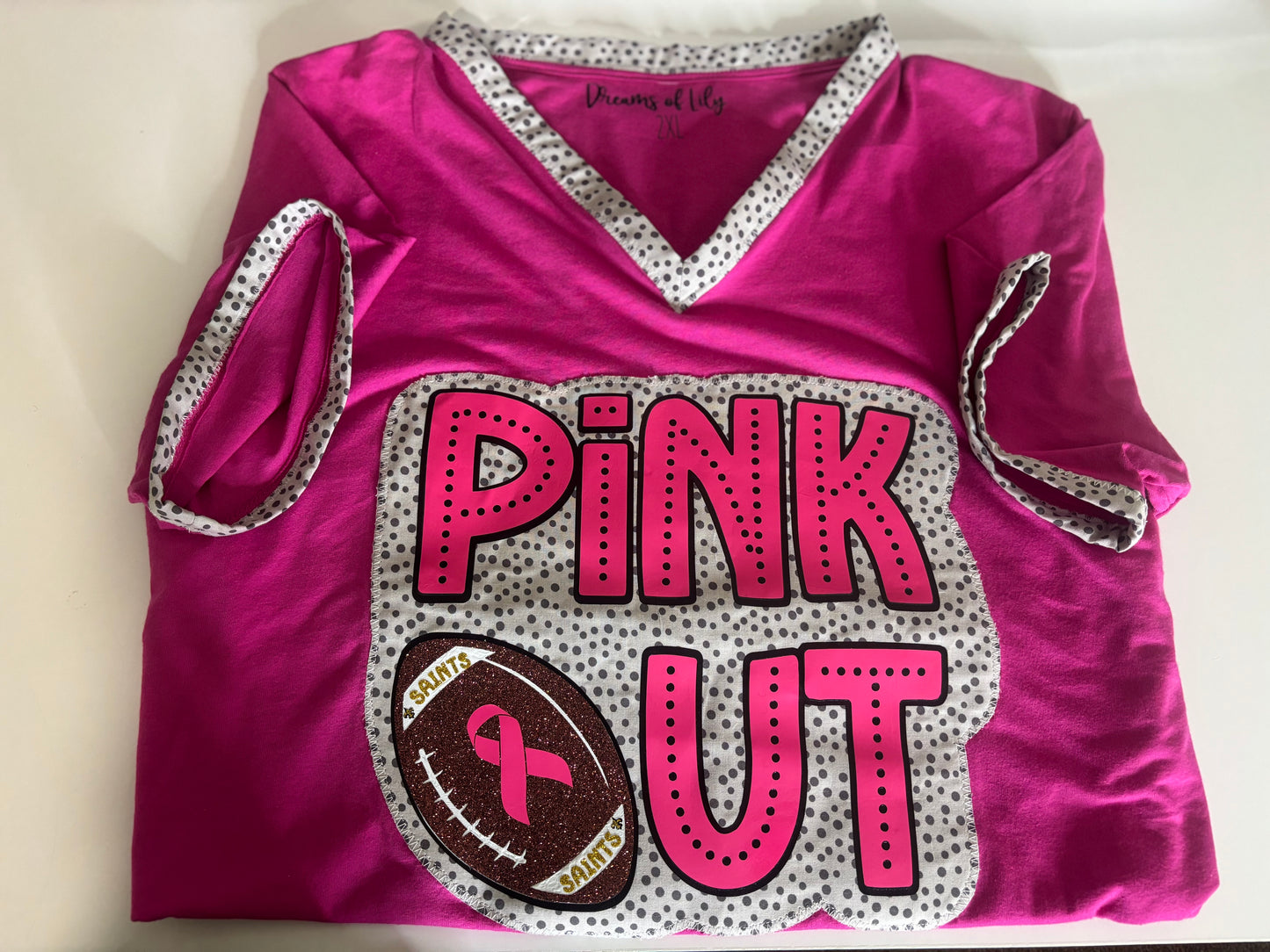 PINK OUT Breast Cancer Awareness T-Shirt